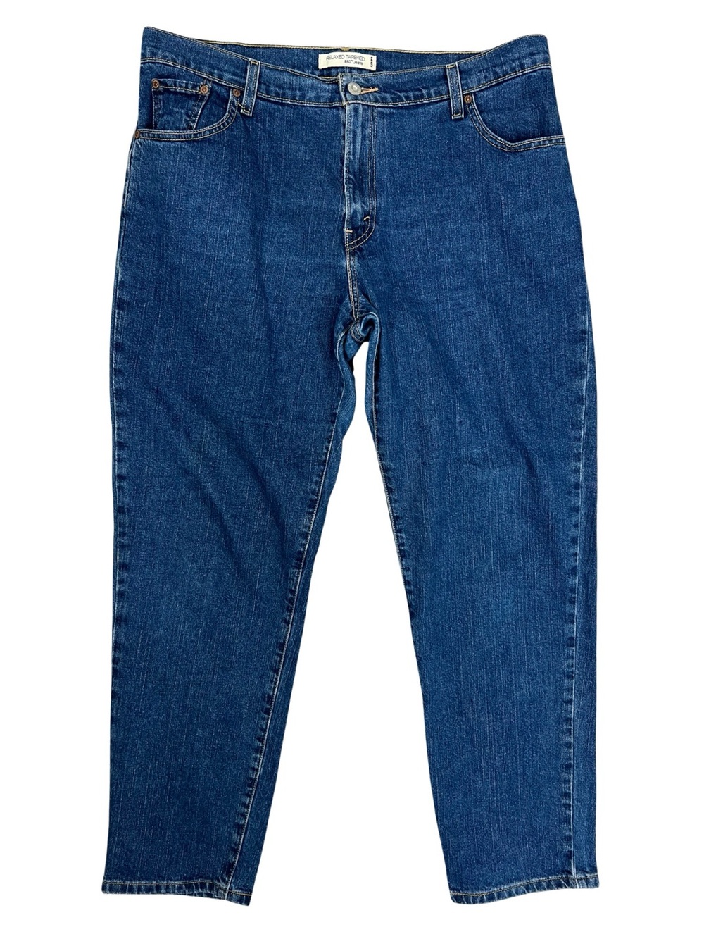 Levi’s 550 Relaxed Fit Jeans Womens 16 Tapered Leg Medium Wash Denim